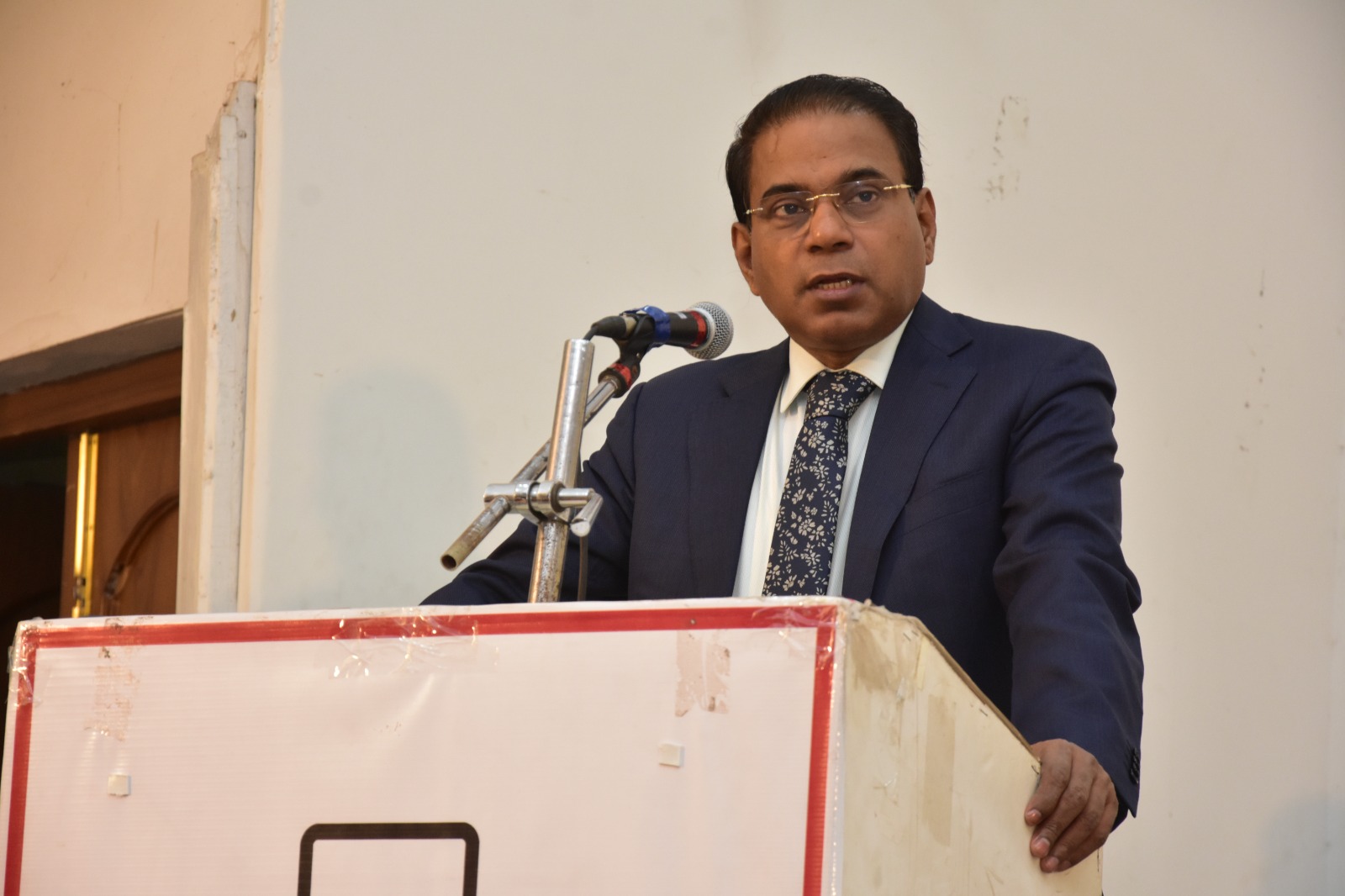 Prof. Dr. Saroj Mandal speech during the felicitation